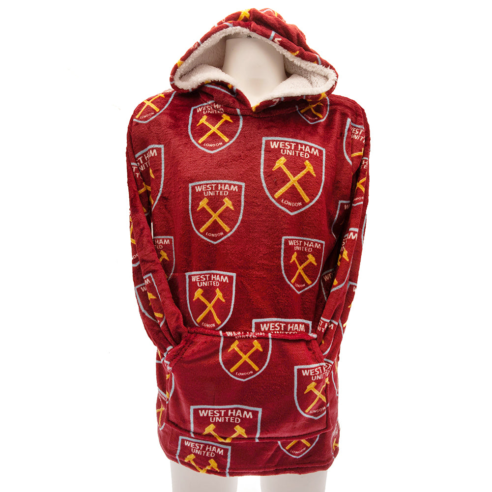View West Ham United FC Poncho Blanket Adults information