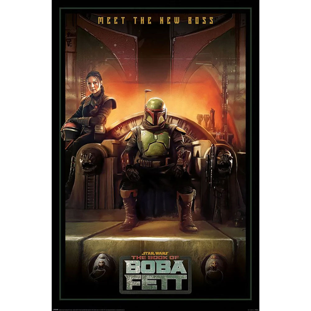 View Star Wars The Book of Boba Fett Poster Dark 281 information