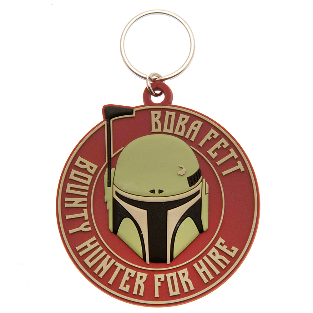 View Star Wars The Book of Boba Fett PVC Keyring information