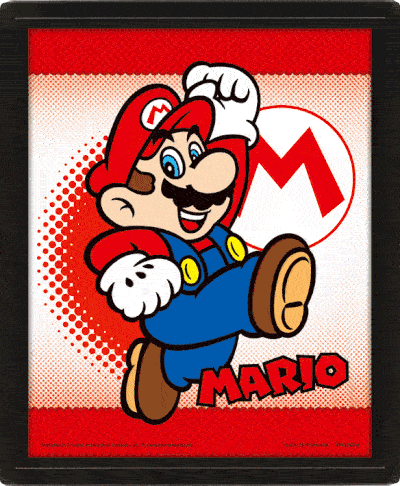 View Super Mario Framed 3D Picture Yoshi information