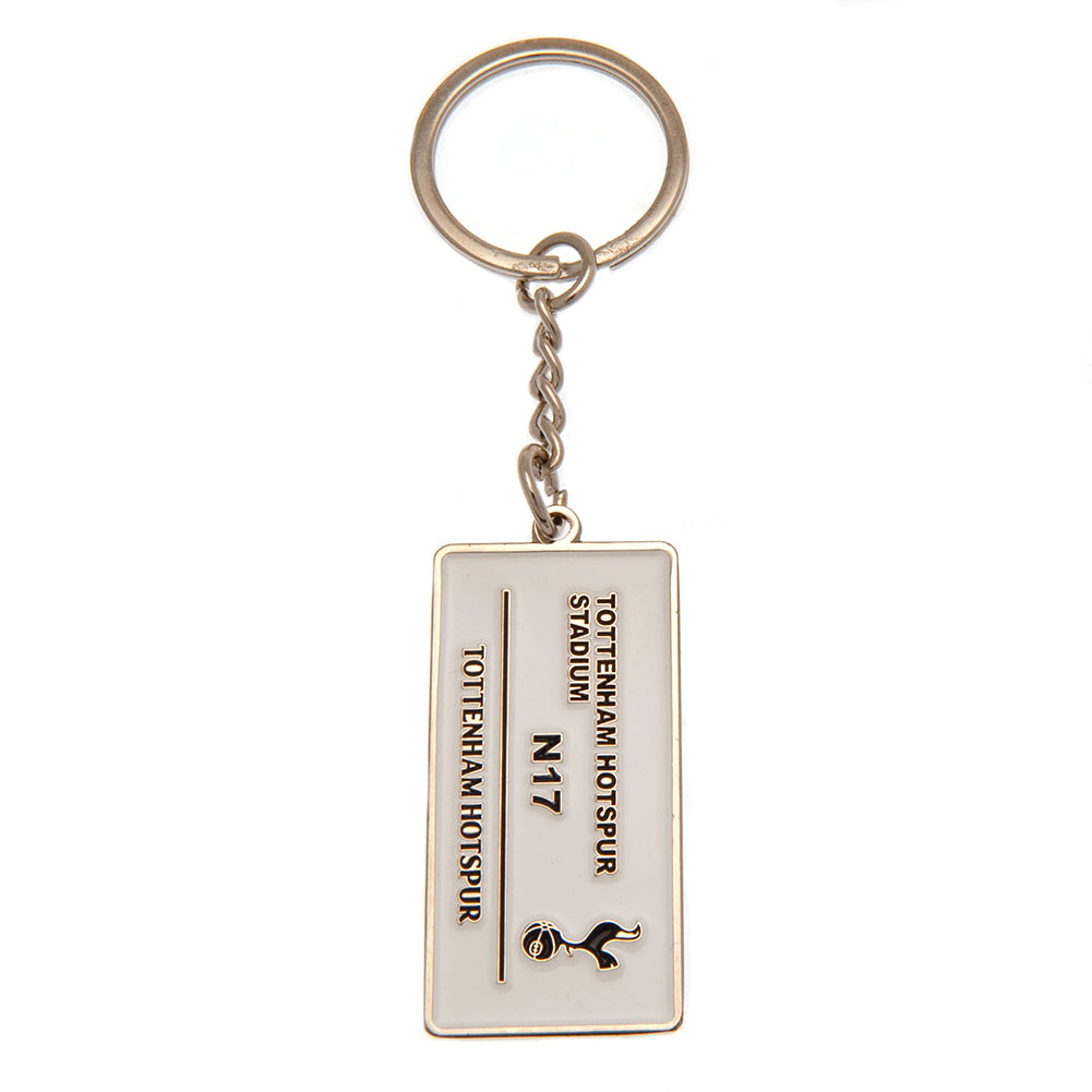 View Tottenham Hotspur FC Embossed Street Sign Keyring information