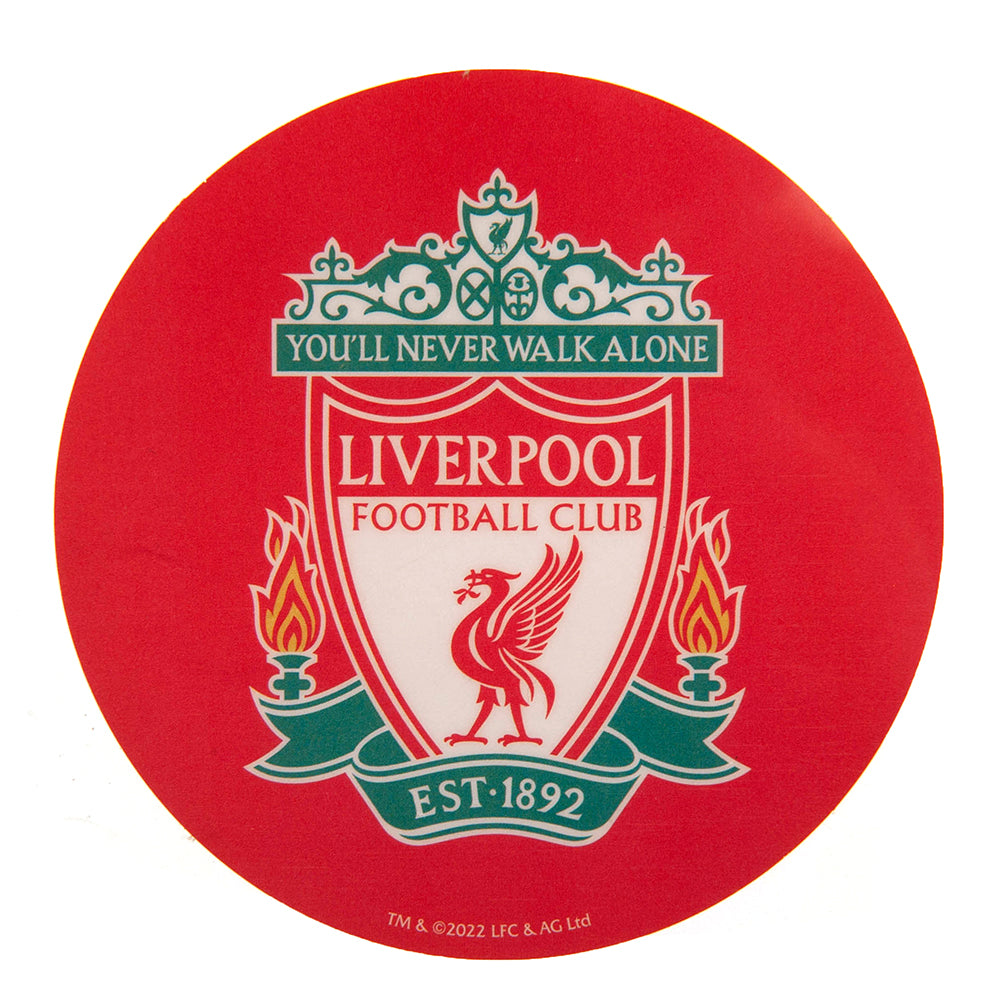 View Liverpool FC Single Car Sticker CR information