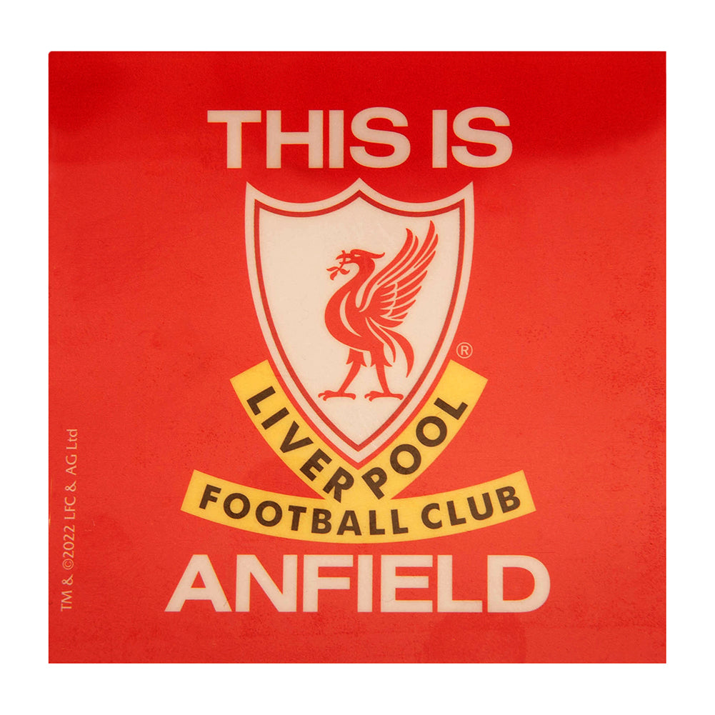 View Liverpool FC Single Car Sticker TIA information