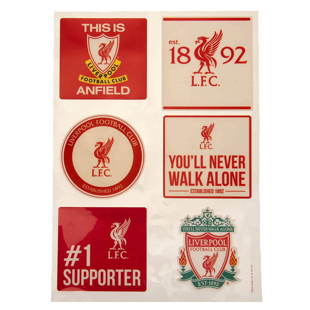 View Liverpool FC Car Decal Set information