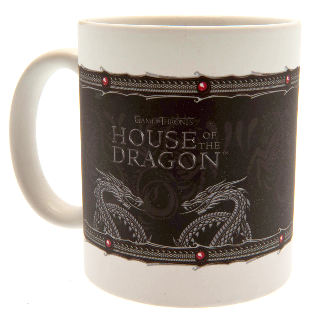View House Of The Dragon Mug Silver Dragon information