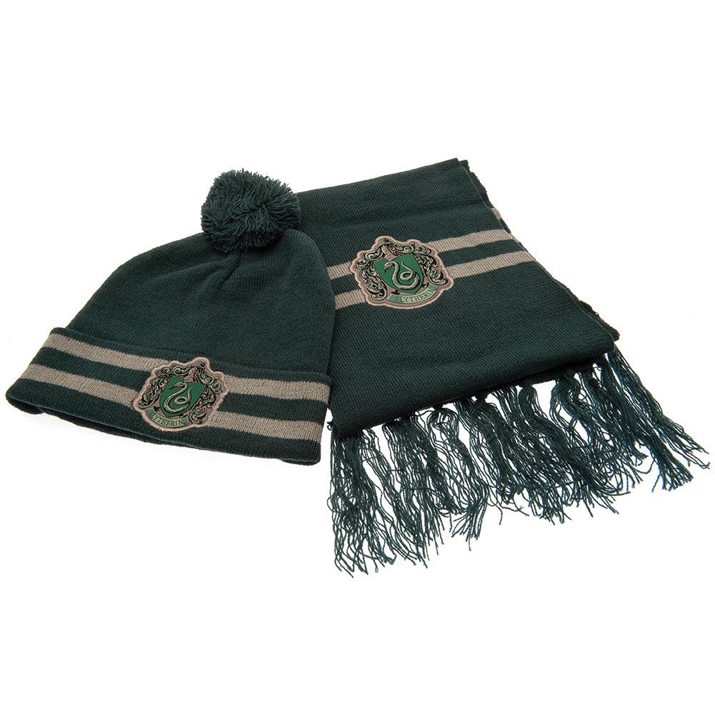 View Harry Potter Junior Beanie Scarf Slytherin information