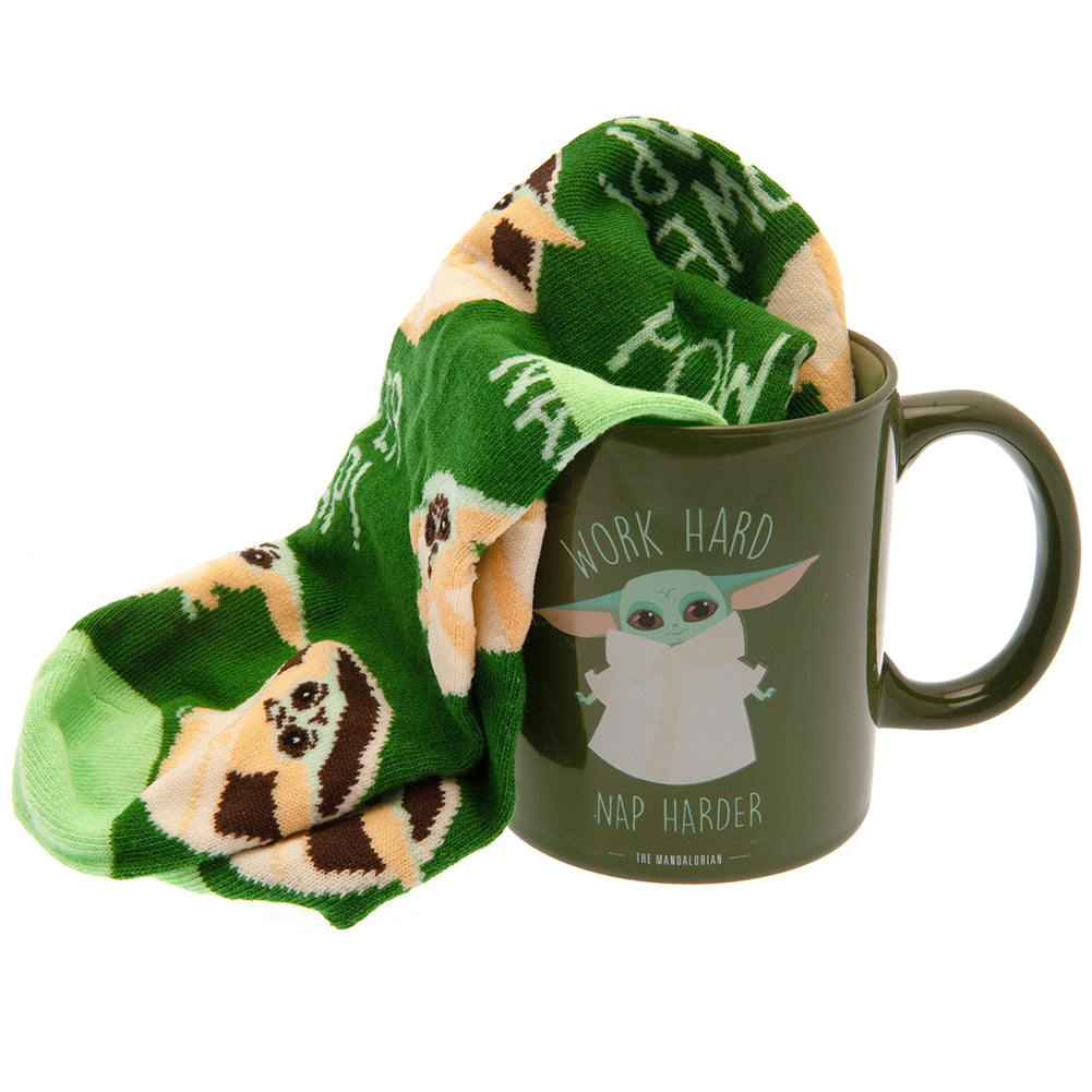 View Star Wars The Mandalorian Mug Sock Set information