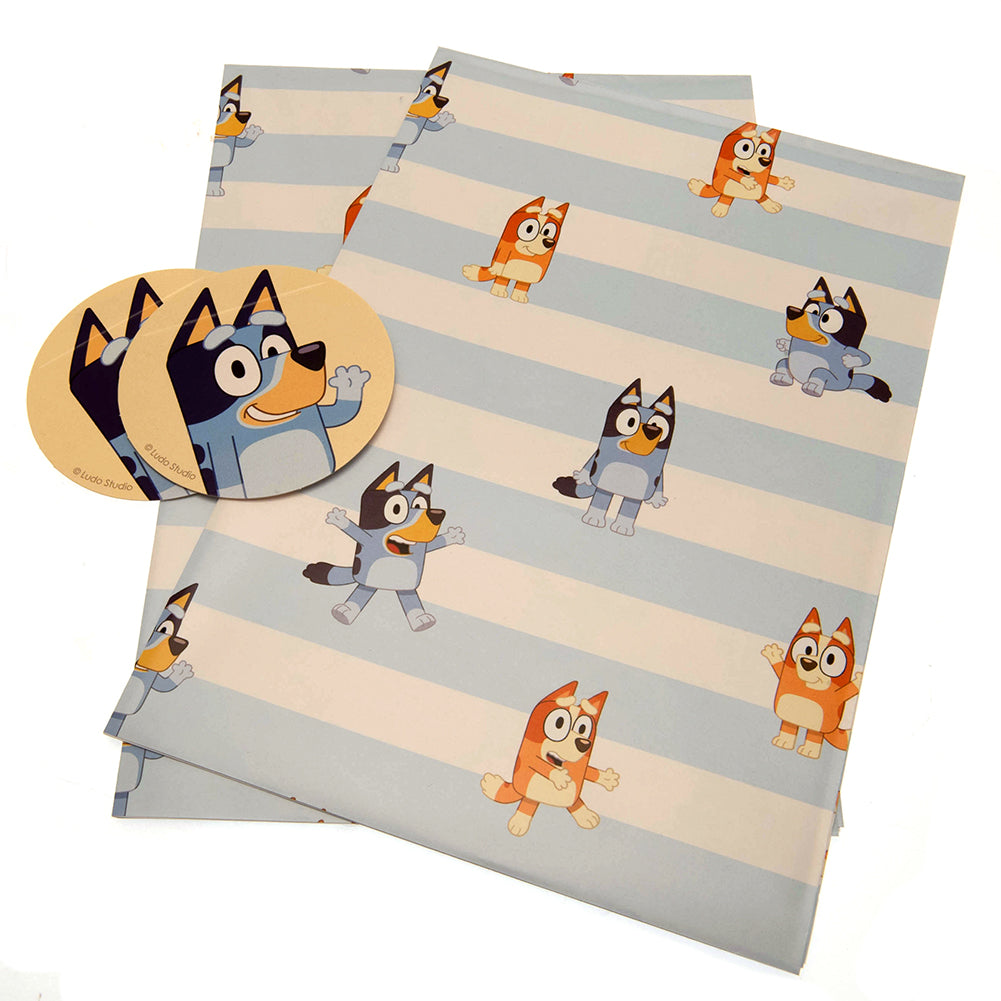 View Bluey Gift Wrap information
