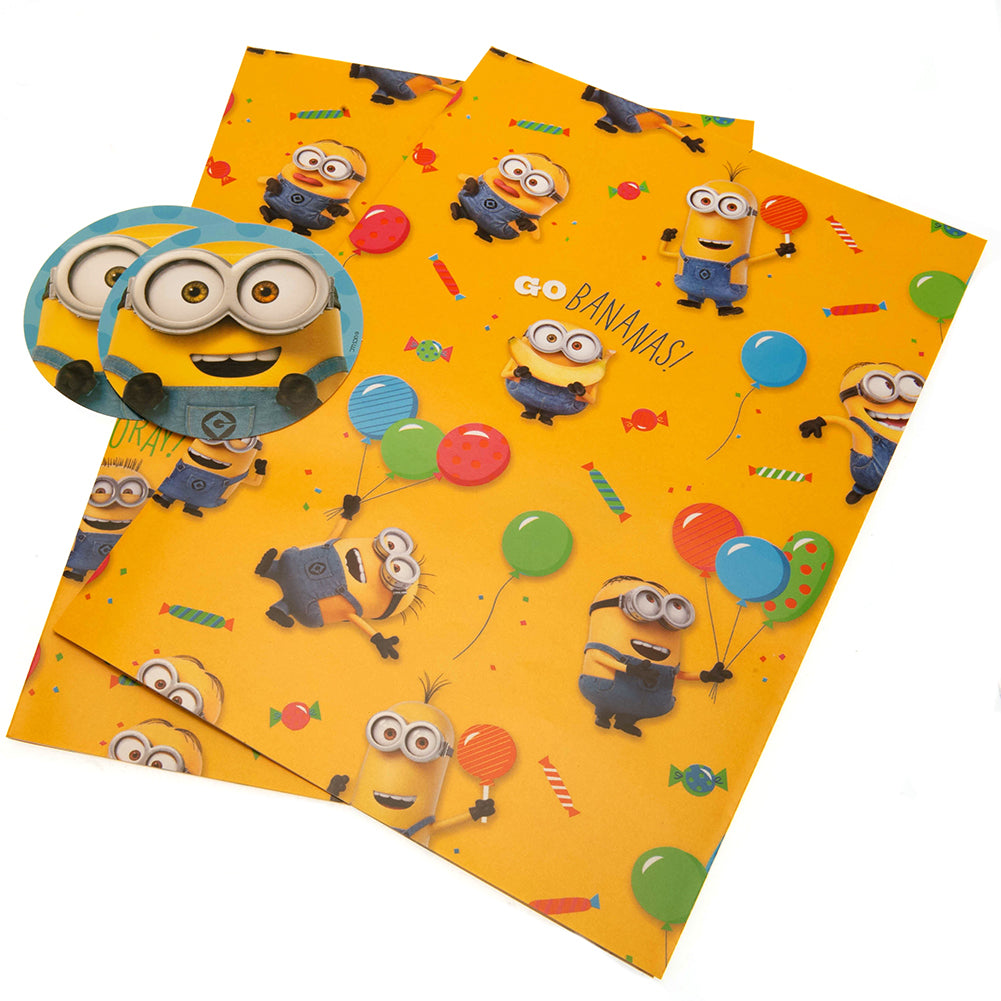 View Minions Gift Wrap information
