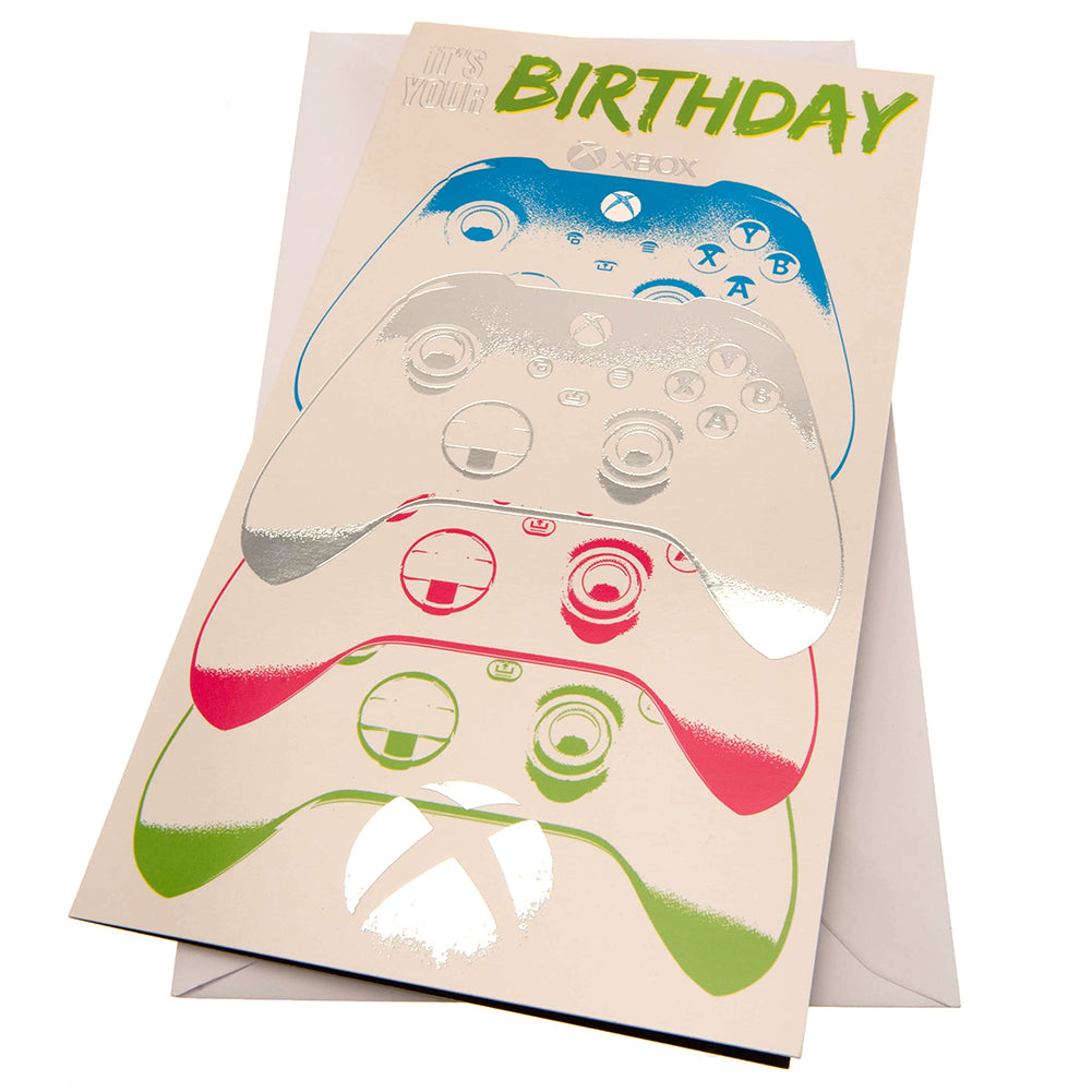 View Xbox Birthday Card information