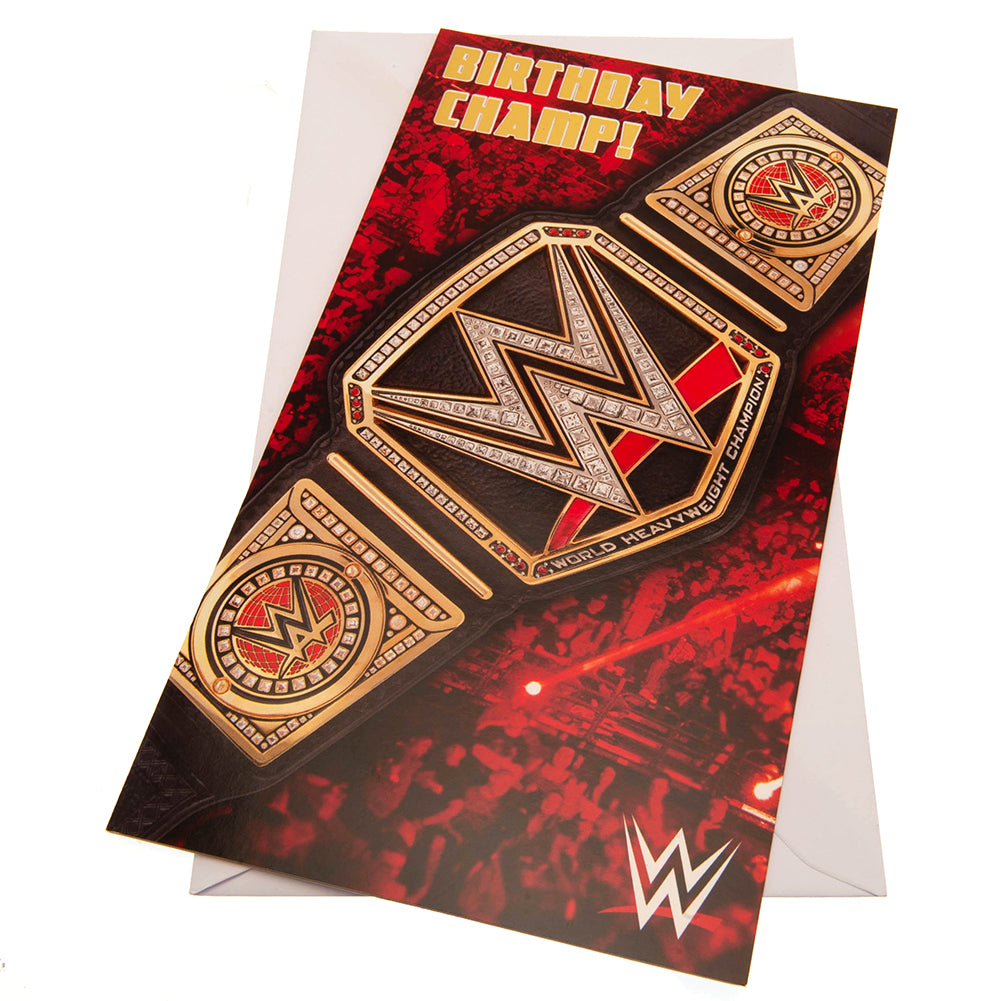 View WWE Birthday Card Title Belt information
