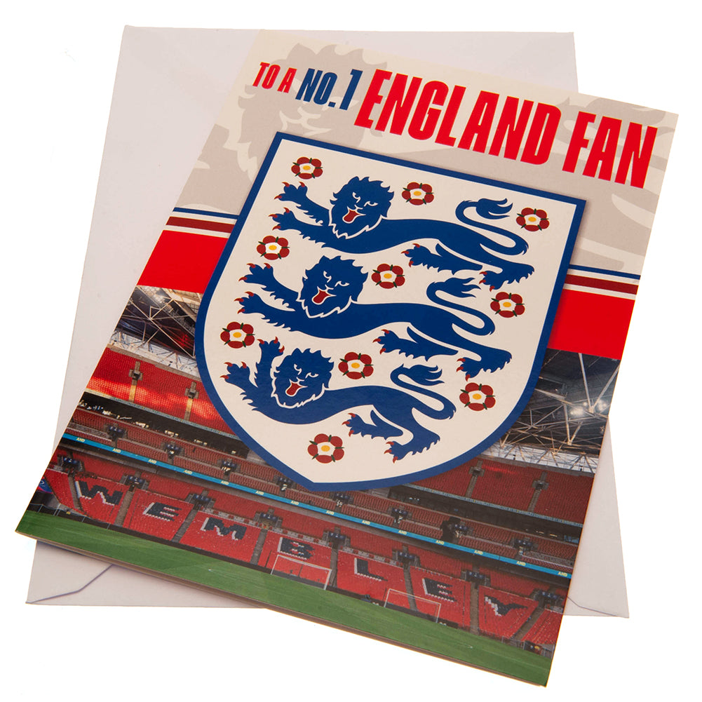 View England FA Birthday Card information