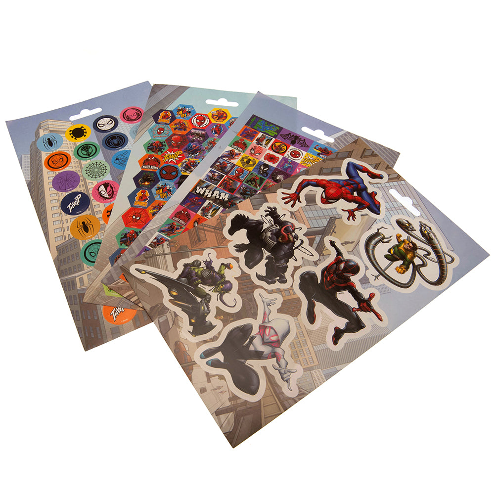 View SpiderMan 200pc Sticker Set information