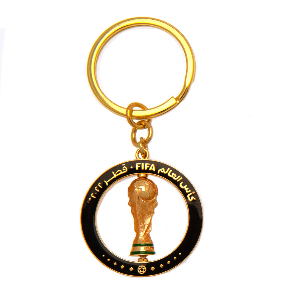 View FIFA World Cup Qatar 2022 3D Spinner Keyring information