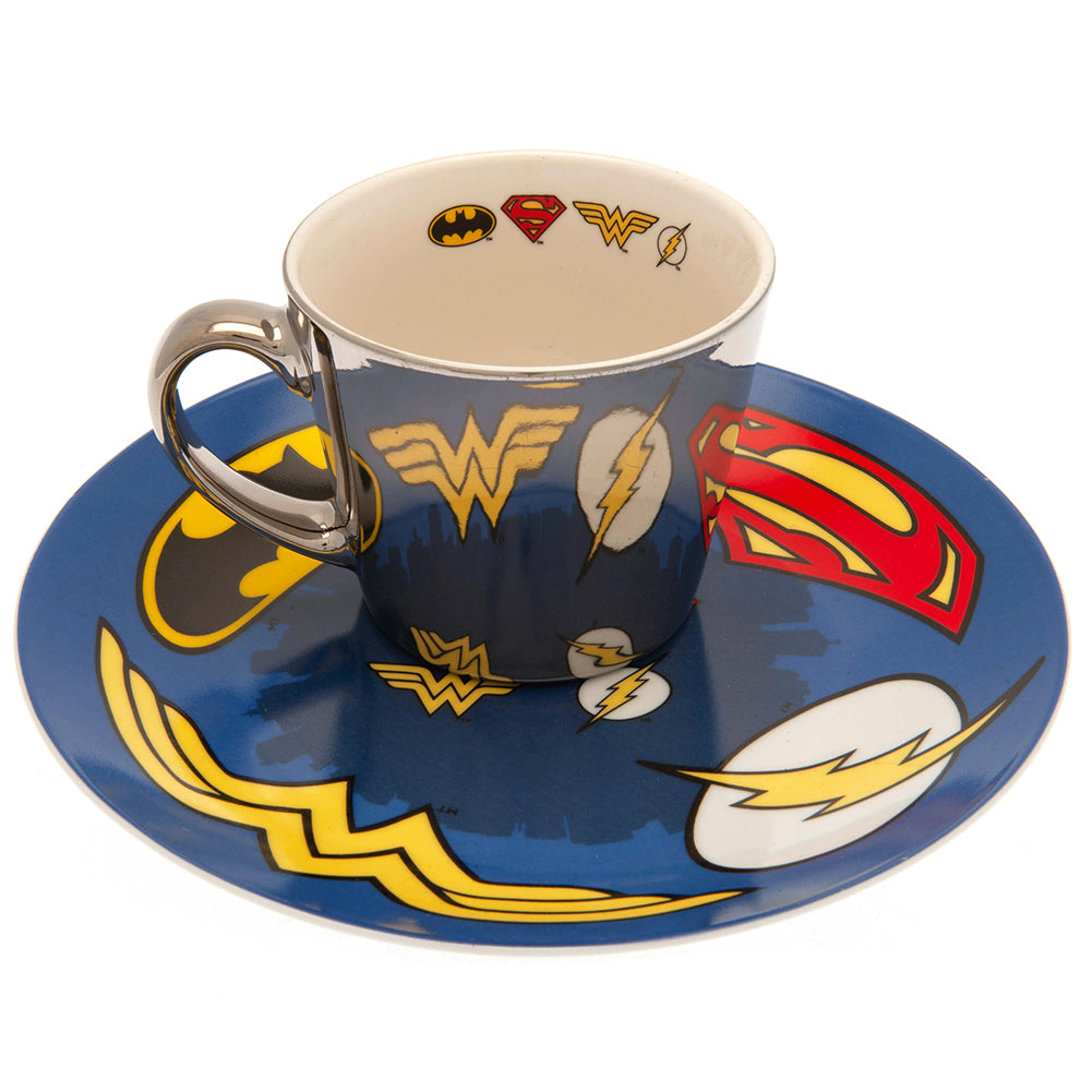 View DC Comics Mirror Mug Plate Set information