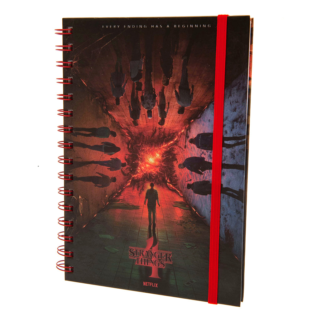 View Stranger Things 4 Notebook information