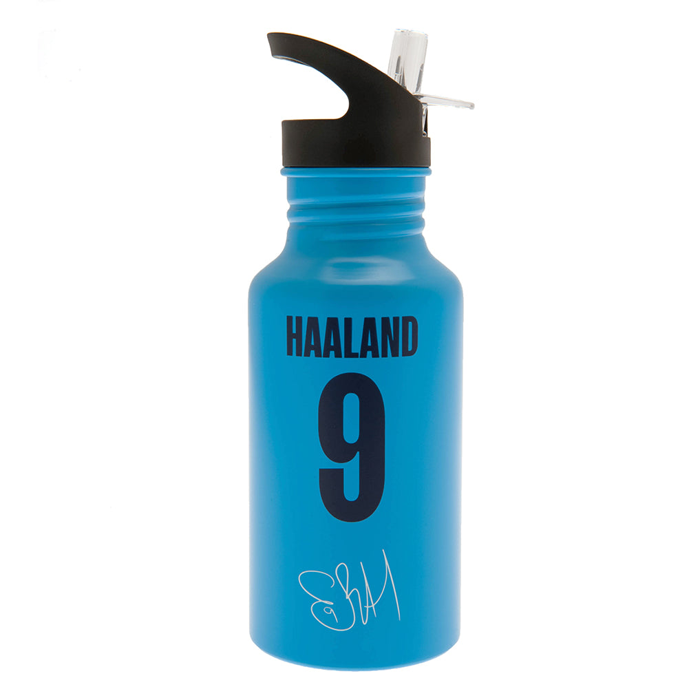 View Manchester City FC Aluminium Drinks Bottle Haaland information