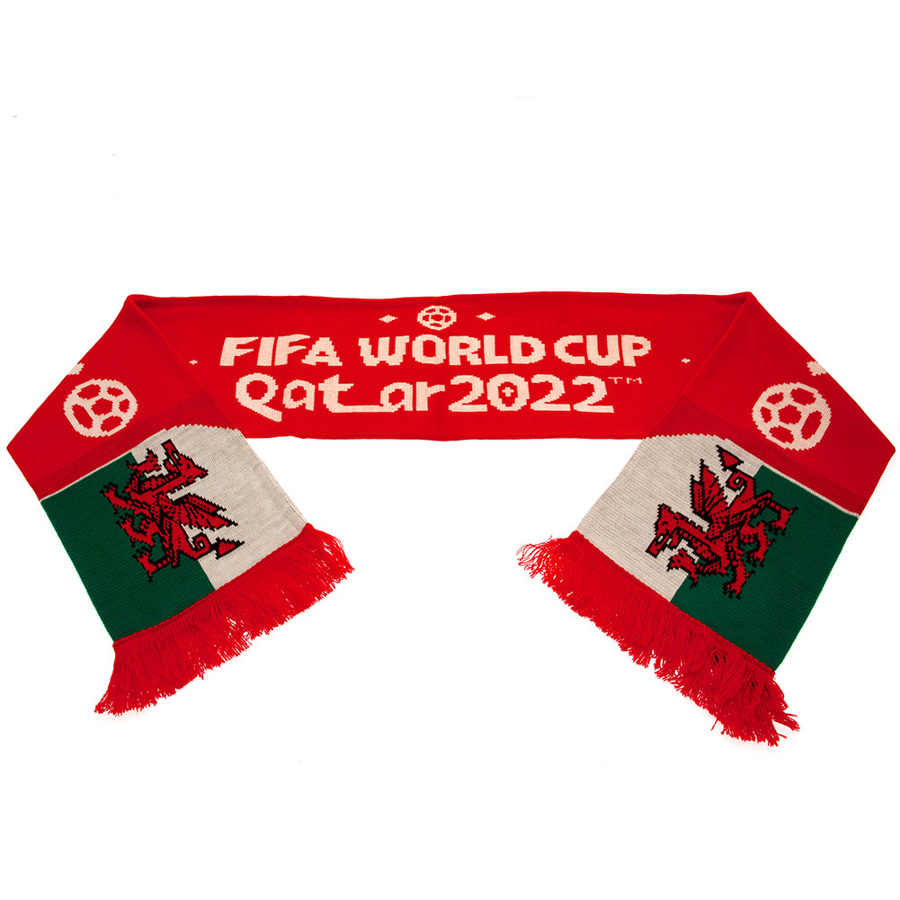 View FIFA World Cup Qatar 2022 Wales Scarf information