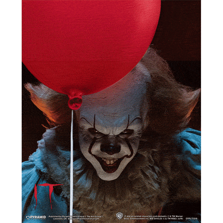 View It 3D Print Pennywise information