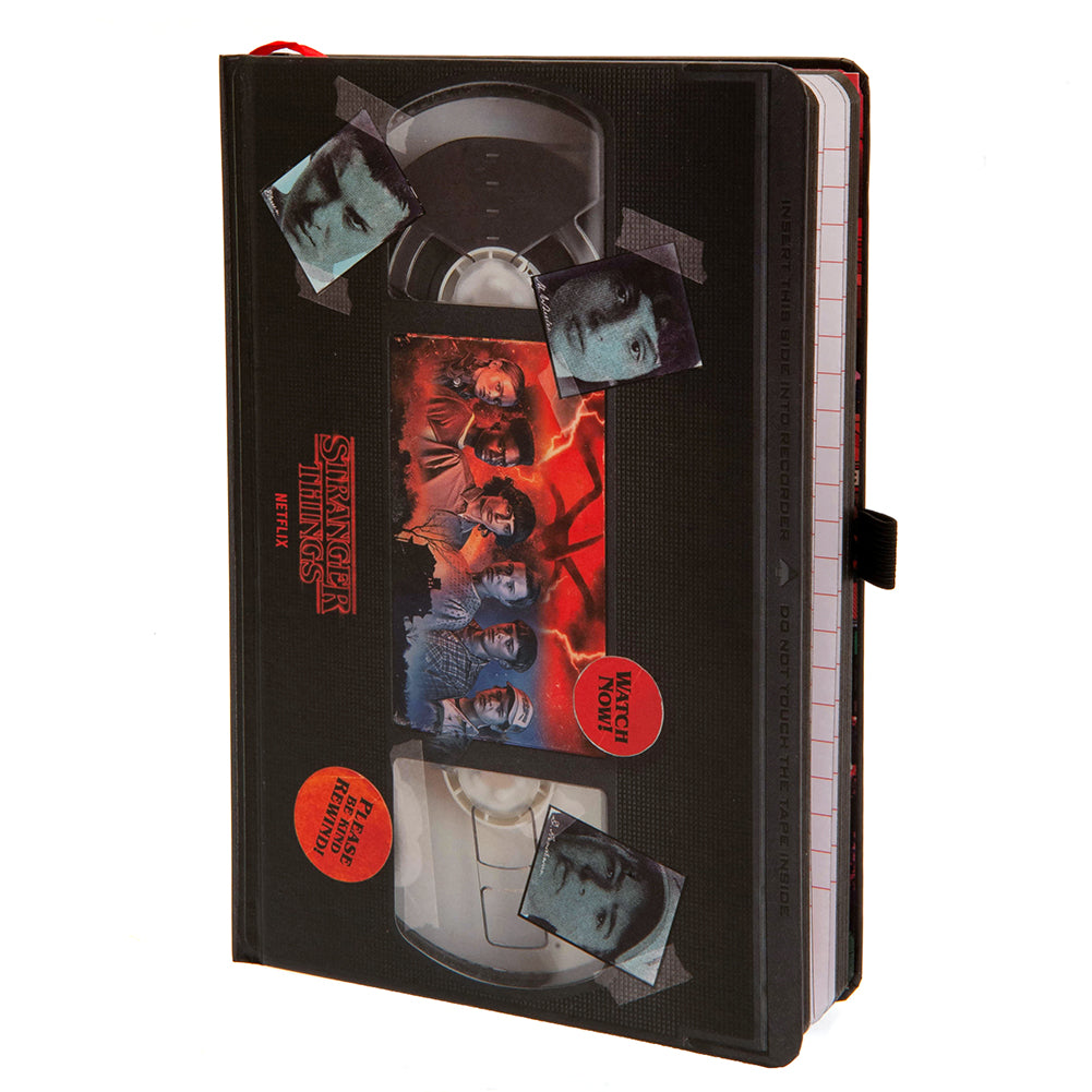 View Stranger Things 4 Premium Notebook VHS information