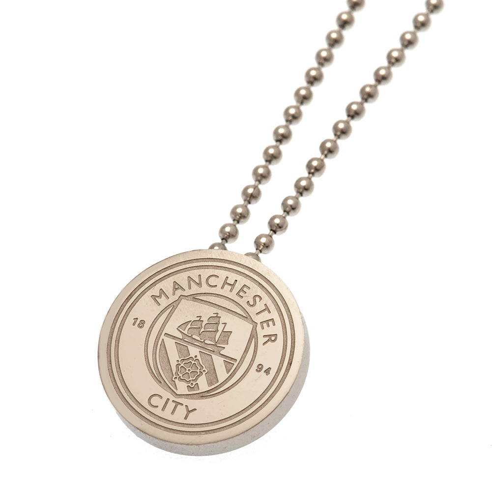 View Manchester City FC Stainless Steel Pendant Chain information