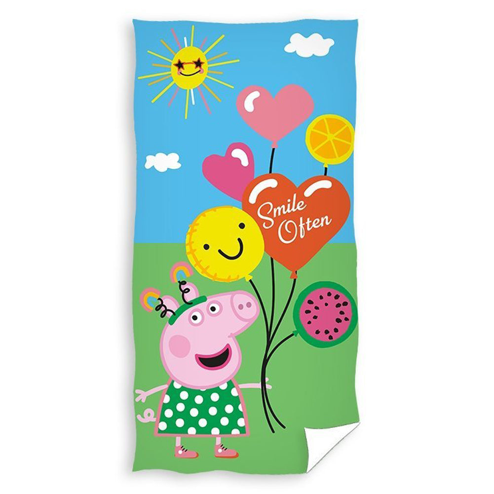View Peppa Pig Smile Often Towel information