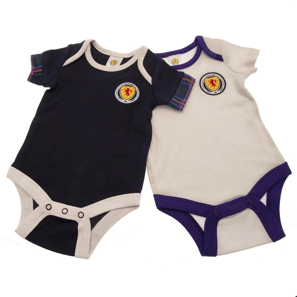 View Scottish FA 2 Pack Bodysuit 36 Mths TN information