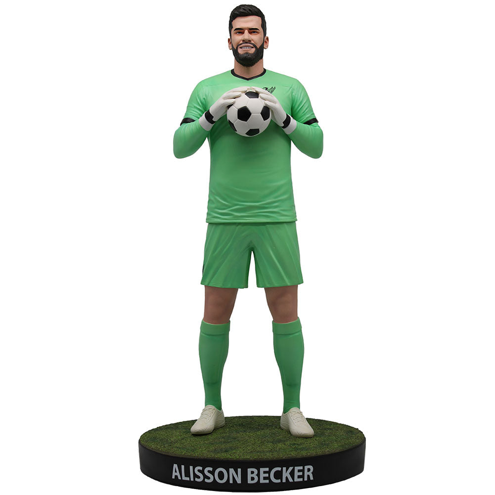 View Liverpool FC Footballs Finest Alisson Becker Premium 60cm Statue information