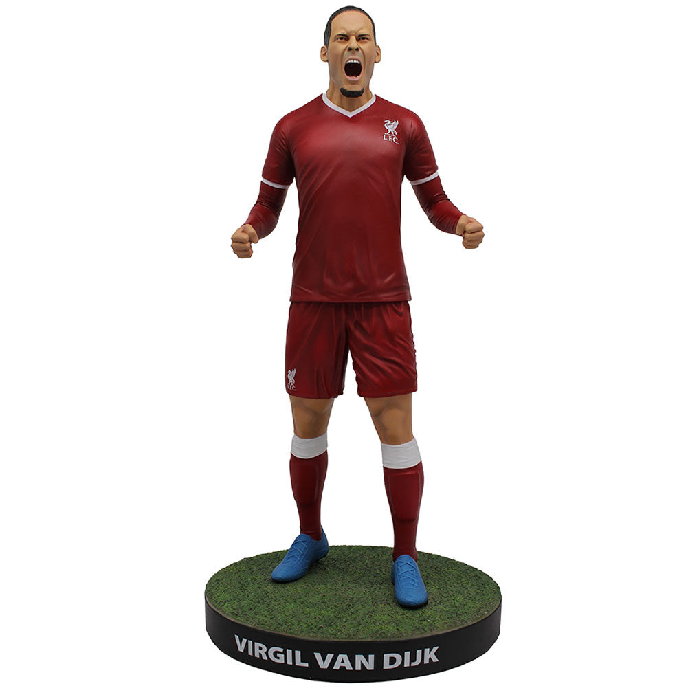 View Liverpool FC Footballs Finest Virgil Van Dijk Premium 60cm Statue information