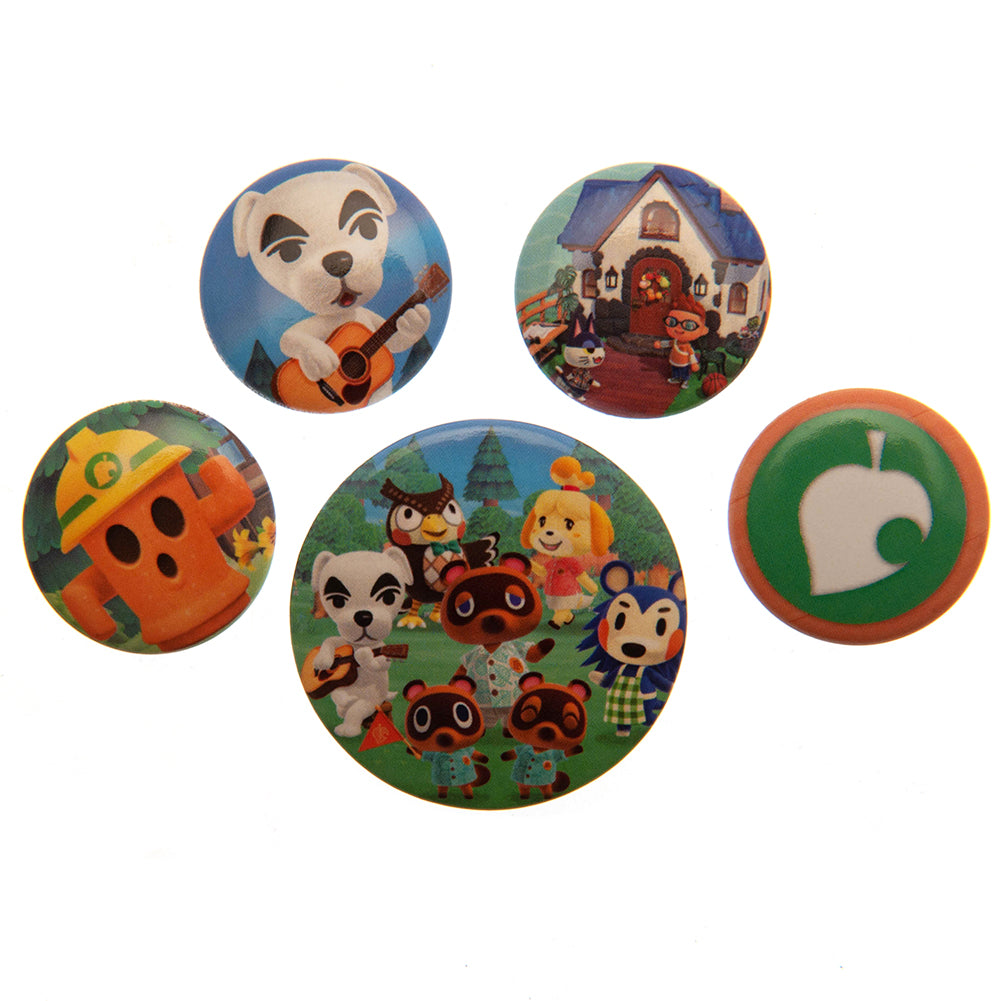 View Animal Crossing Button Badge Set information