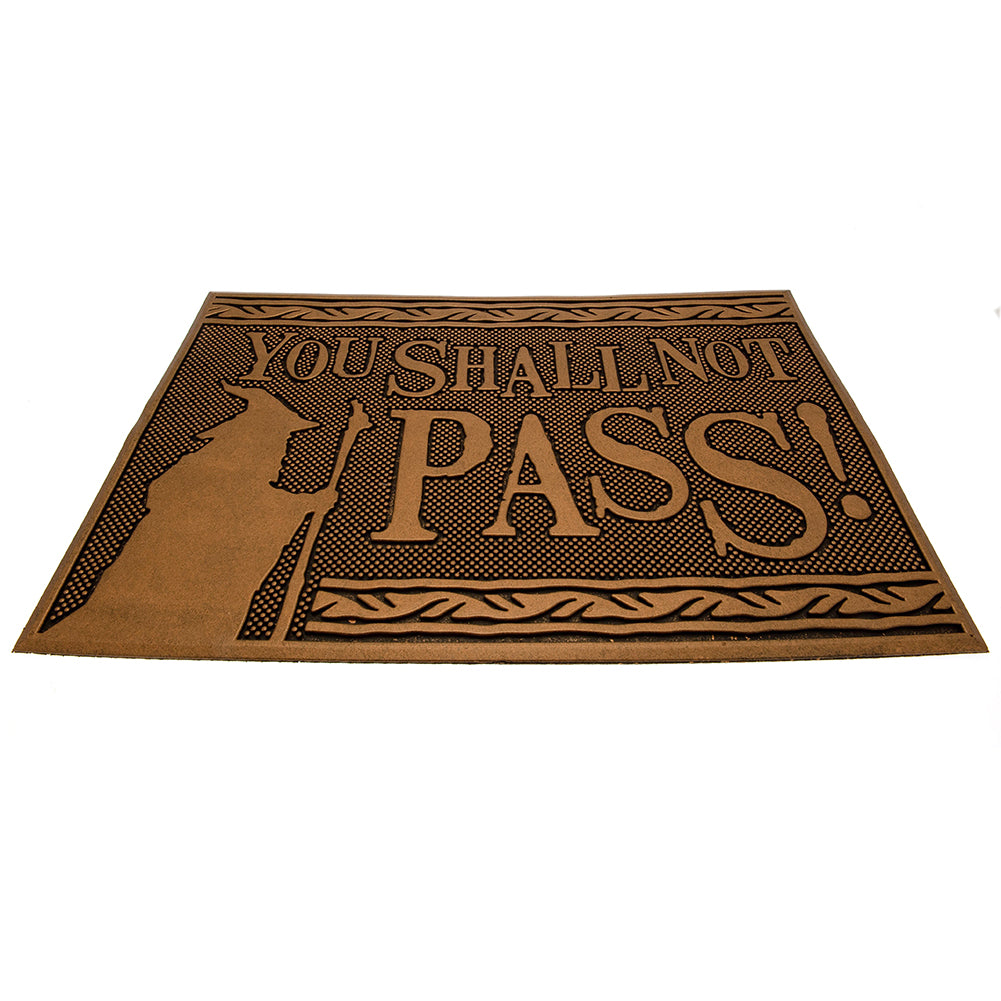 View The Lord Of The Rings Rubber Doormat information