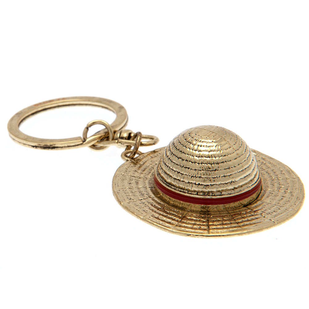 View One Piece 3D Metal Keyring Straw Hat information