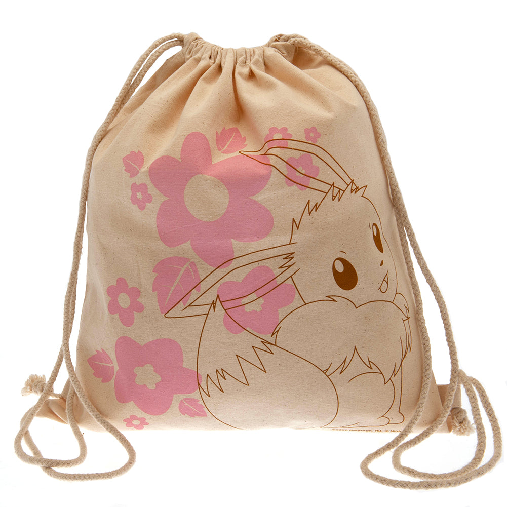 View Pokemon Canvas Drawstring Bag Eevee information