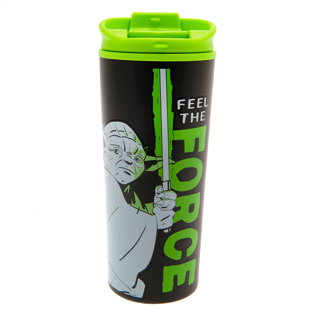 View Star Wars Metal Travel Mug Yoda information