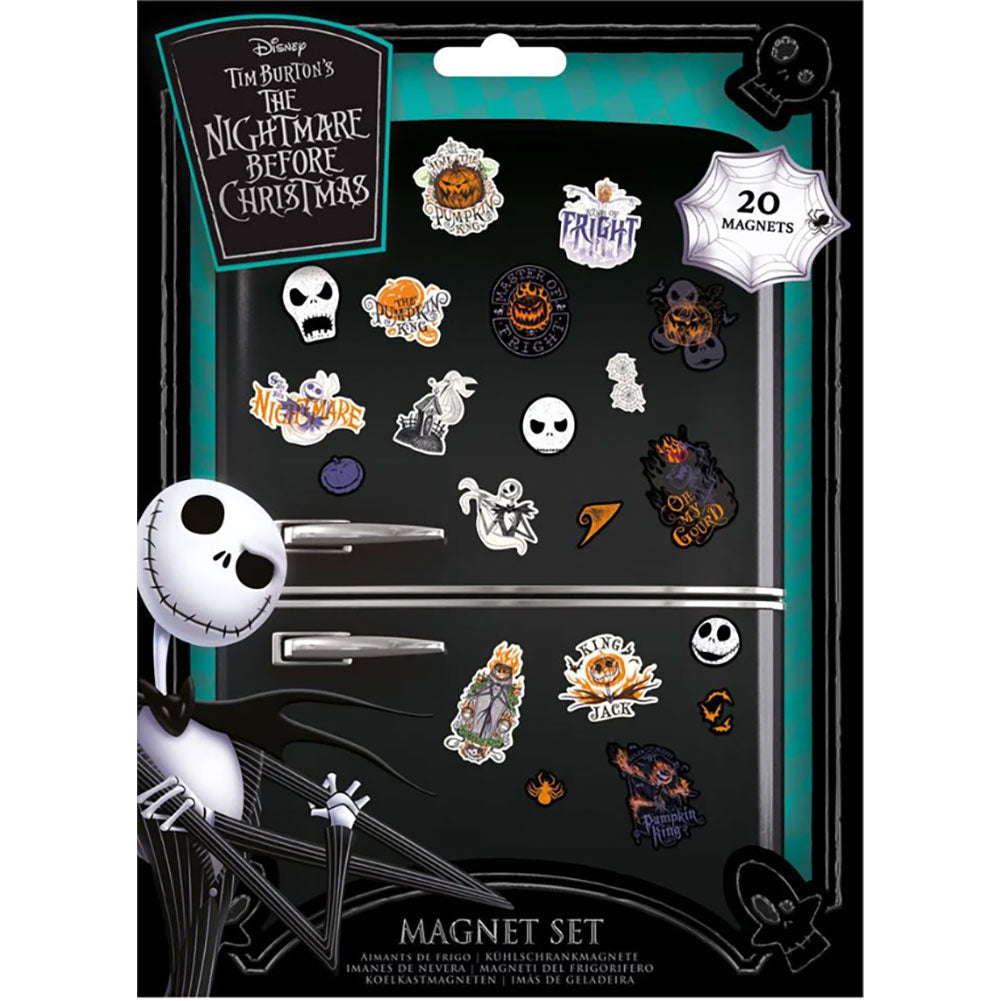 View The Nightmare Before Christmas Fridge Magnet Set information