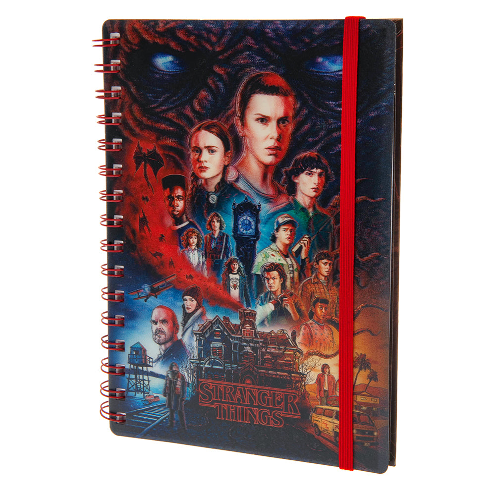 View Stranger Things 4 3D Notebook Vecna information