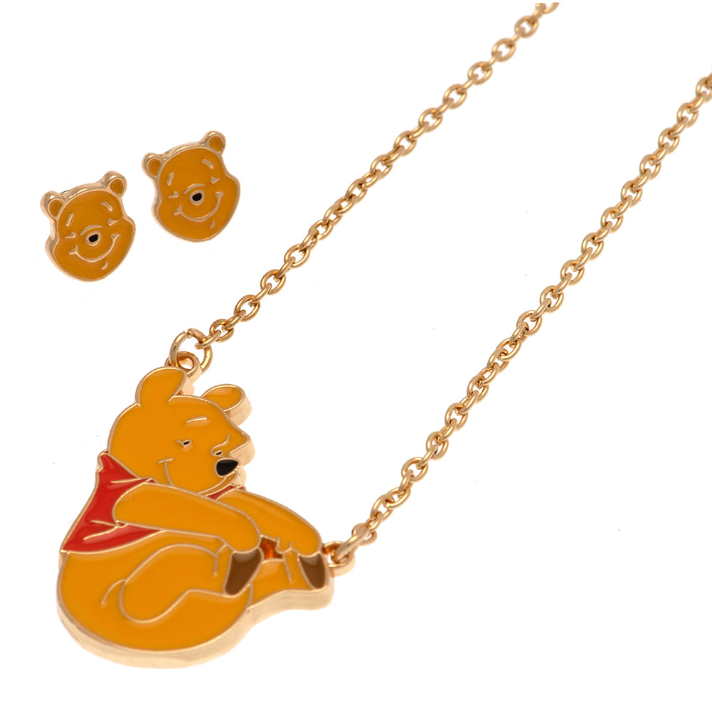 View Winnie The Pooh Fashion Jewellery Necklace Earring Set information