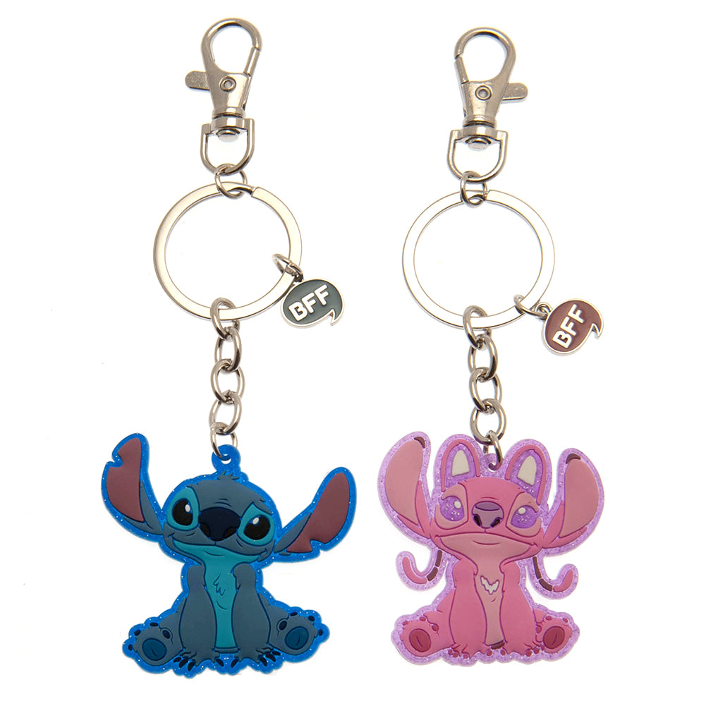 View Lilo Stitch BFF Keyring Set information