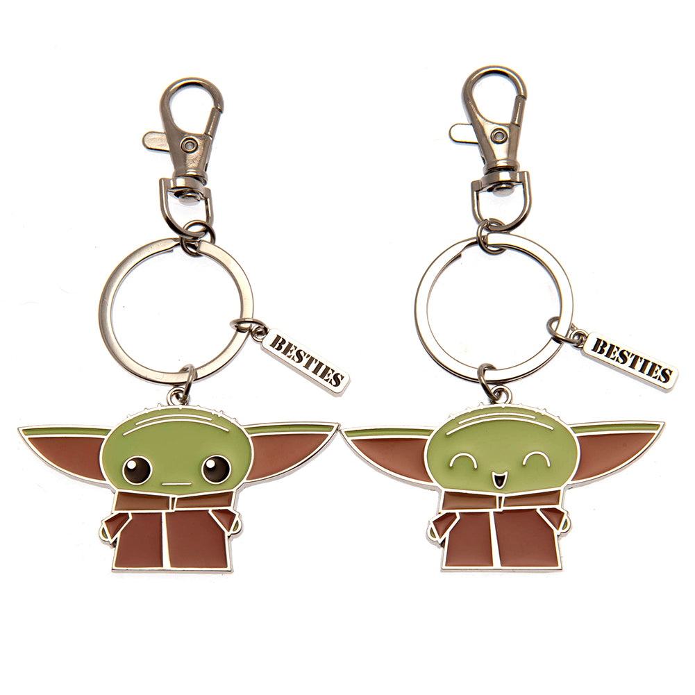 View Star Wars The Mandalorian BFF Keyring Set information