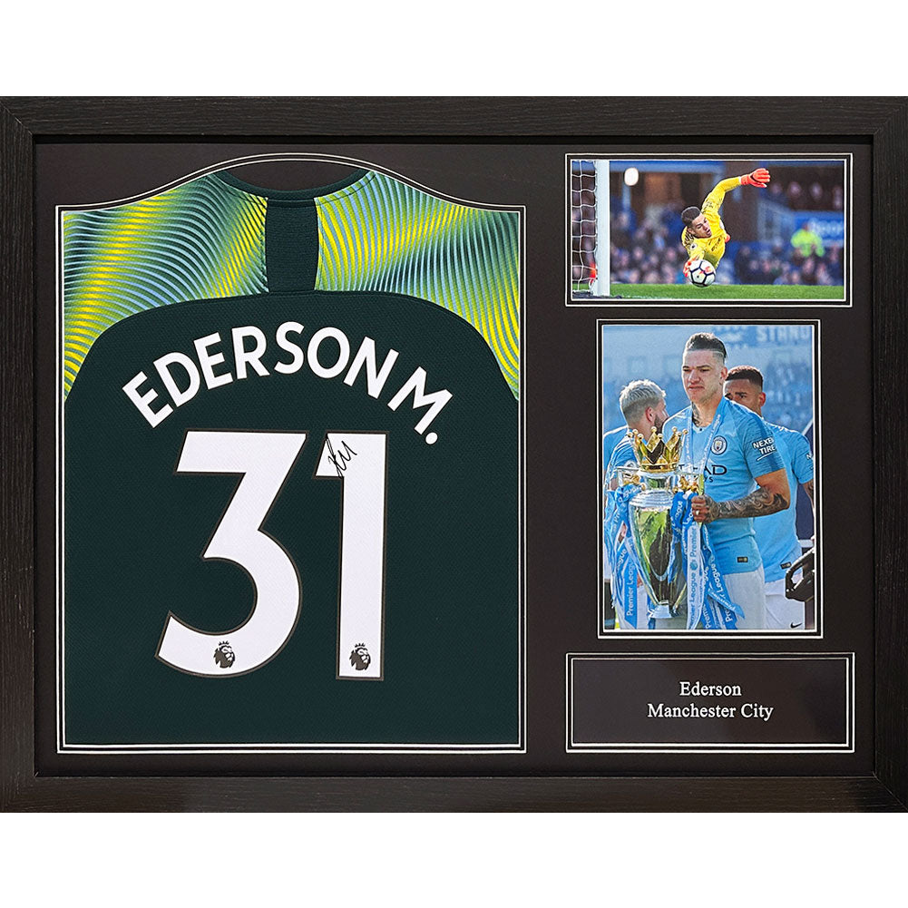 View Everton FC Ferguson Signed Shirt Framed information