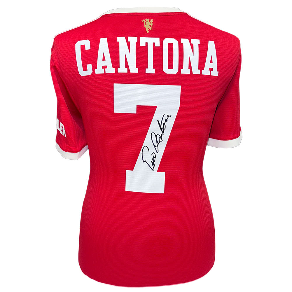 View Manchester United FC Cantona Signed Shirt information