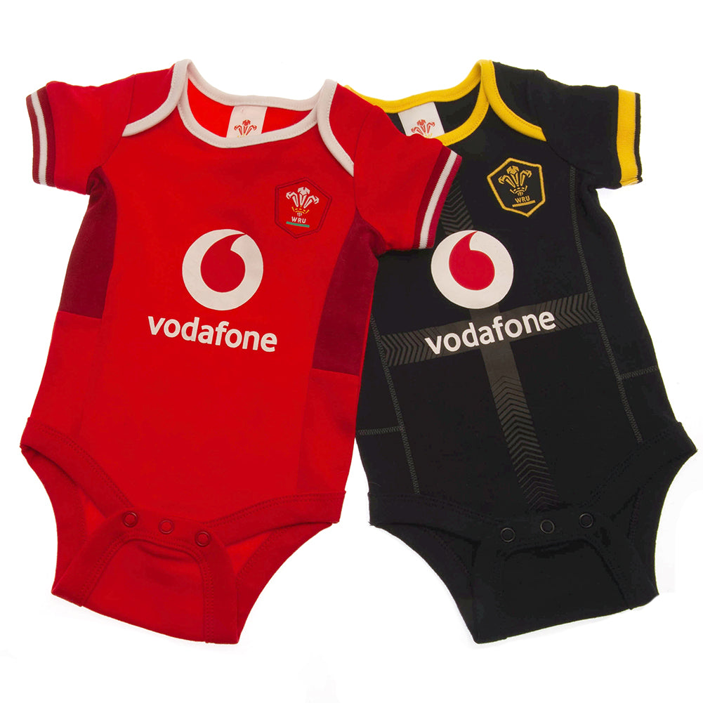 View Wales RU 2 Pack Bodysuit 03 mths SP information