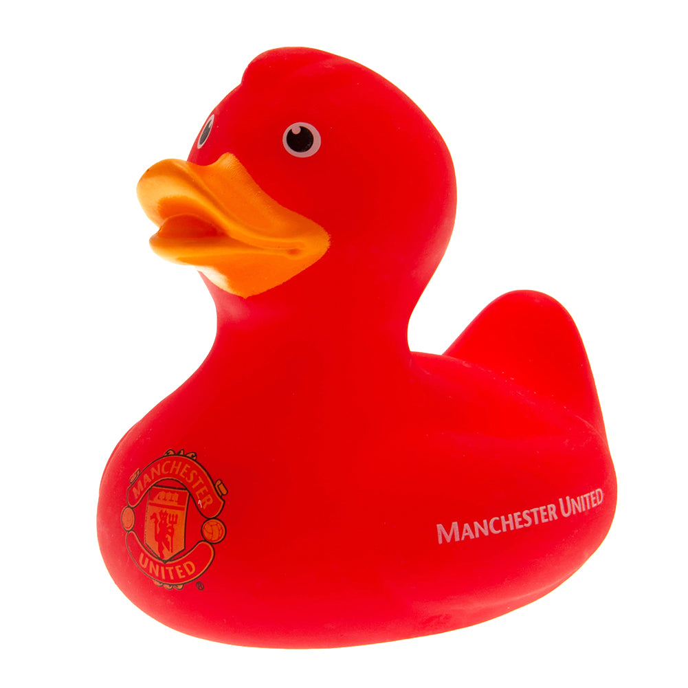 View Manchester United FC Bath Time Duck information
