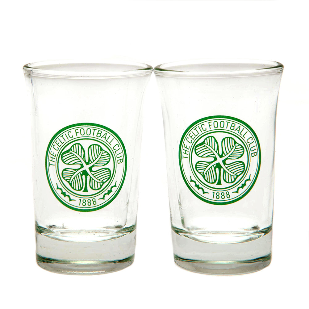 View Celtic FC 2pk Shot Glass Set information