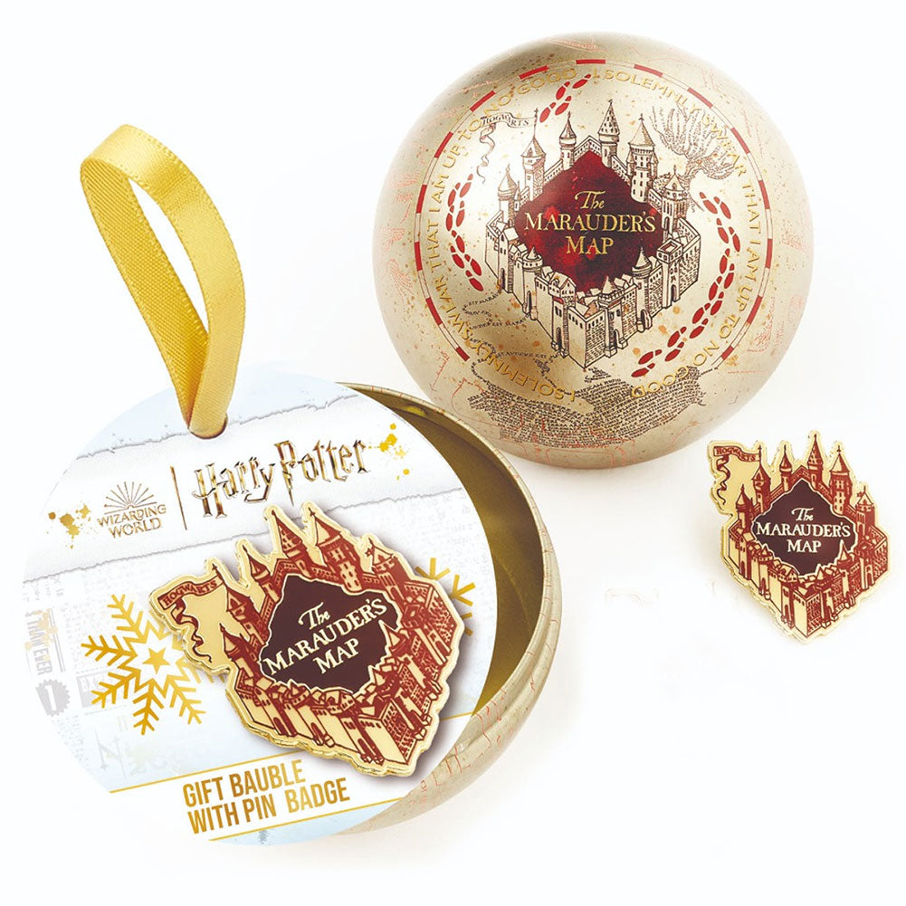 View Harry Potter Christmas Gift Bauble Marauders Map information