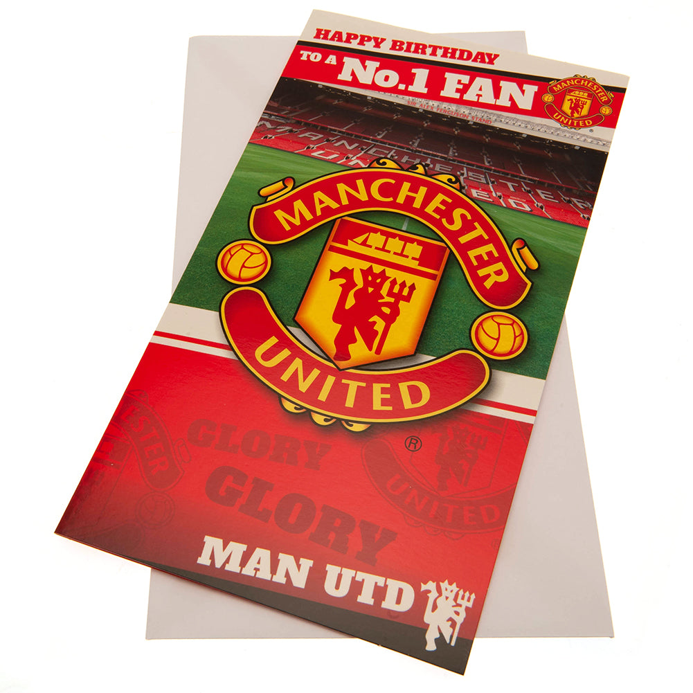 View Manchester United FC Birthday Card No 1 Fan information