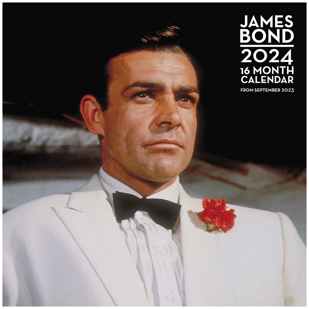 View James Bond Square Calendar 2024 information