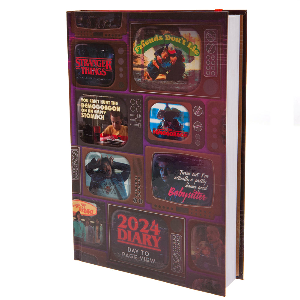 View Stranger Things Retro A5 Diary 2024 information