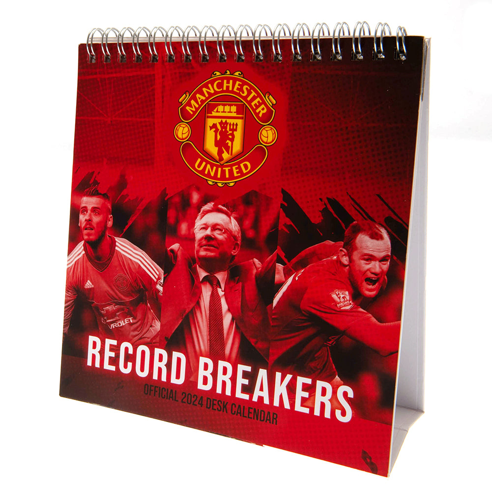 View Manchester United FC Desktop Calendar 2024 information