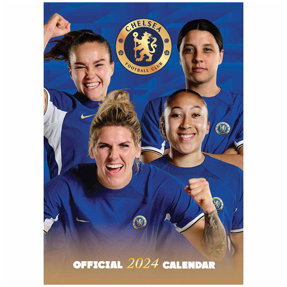 View Chelsea WFC A3 Calendar 2024 information